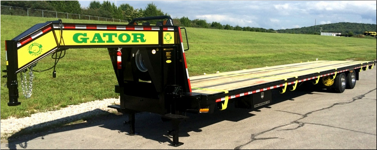 EQUIPMENT TRAILER - TANDEM DUAL GOOSENECK TRAILER FOR SALE  Fayette County, Tennessee